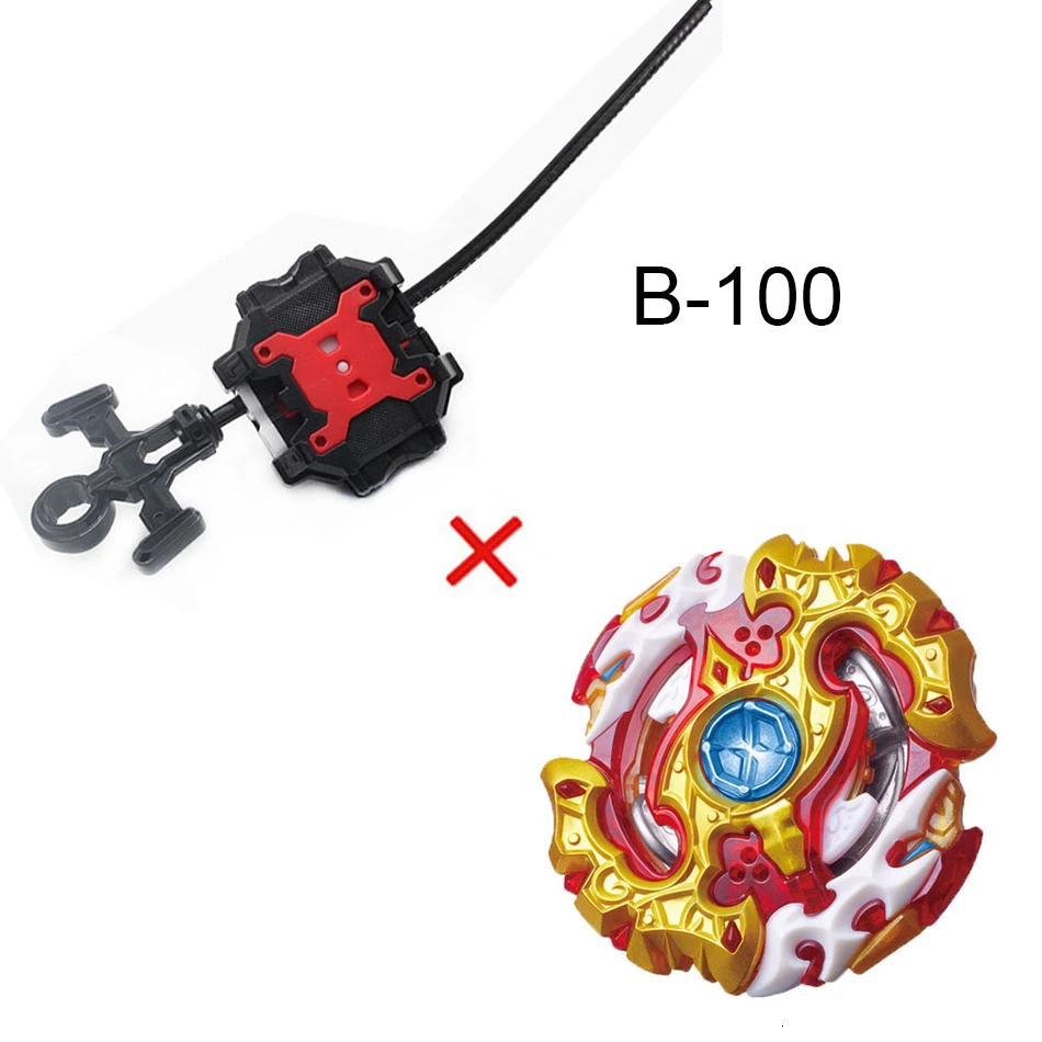 Takara Tomy Bey Bay Burst с пусковым устройством B153 B149 лезвие Лезвия Металл Fusion спиннинг игрушка-Лидер продаж, спинер Детский боевой гироскоп подарок для мальчика - Цвет: B-100