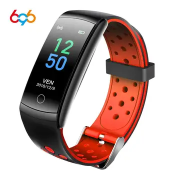 

Q8L Fitness Bracelet Smart Band Watch IP68 Waterproof Color Screen Heart Rate Smart Bracelet Miband 4 Gifts for Women