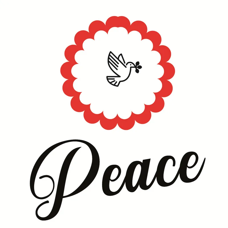 

Naifumodo Peace Pigeon Letter Dies Metal Cutting Dies New 2019 Scrapbooking for Card Making DIY Embossing Cuts Circle Craft Dies