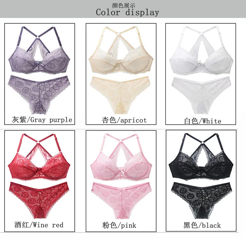 womens underwear sets 2021 New DaiNaFang Brand Summer BCDE Cup Sexy Unlined Female Lingerie Thin Young Girls Push Up Underwear For Women Bra Sets sexy bra panty