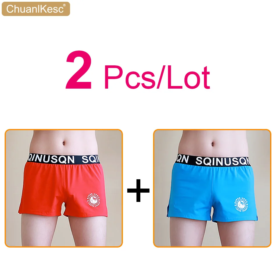 

2 Pcs/Lot Men's Aro Pants Pure Cotton Boxer Pants Home Soft Comfortable Loose Sports Underwear New Hot Sale
