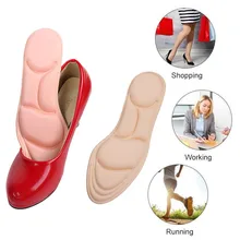 Мягкая губка 5D стельки с подпятником туфли-лодочки дышащие Нескользящие женские туфли на высоком каблуке T4