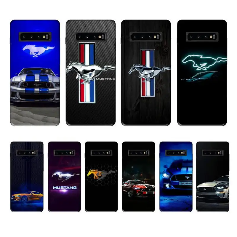 Ford Mustang чехол coque fundas etui для samsung galaxy A10 A20 A30S A40 A50 A51 A70 A71 note 8 9 10 | Мобильные телефоны и