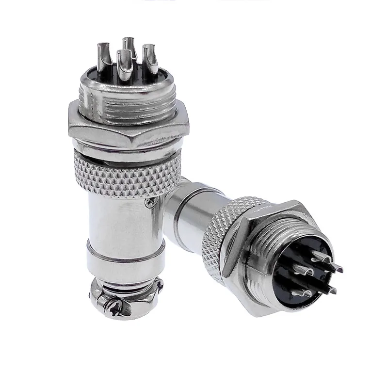 Авиационный Круглый Разъем GX16 5/8 дюйма 2Pin3pin4pin 5pin6pin7pin8pin9pin10pin штекер и гнездо
