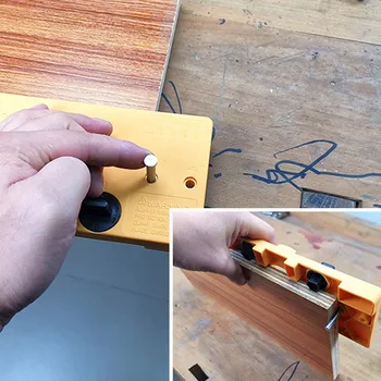 

Hinge Drilling 35mm Hand Tools Locator Hole Opener Easy Operate Guide Cup Manual DIY Woodworking MYDING