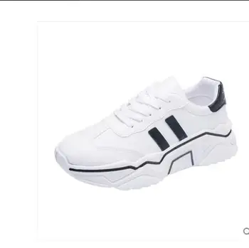 

2020 Women Chunky Sneakers Female Canvas Shoes Basket Ladies Flat Shoes Woman Platform Brand Designer Casual Fashion Sneakers
