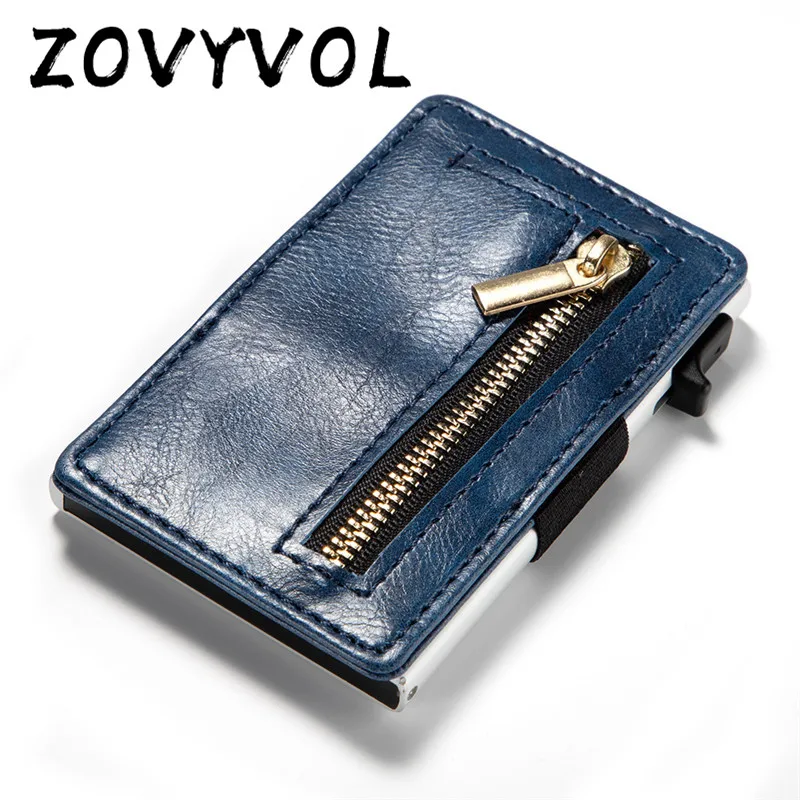 ZOVYVOL 2020 Новое поступление кредитный держатель для карт бизнес из искусственной