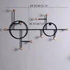 Strongwell European Key Holder Wall Hanger Wall Hook Key Hanger Minimalist Iron Coat Rack Multi-Functional Fitting Decoration 6