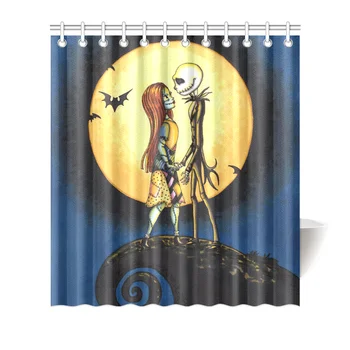 

Decorative The Nightmare Before Christmas Shower Curtain