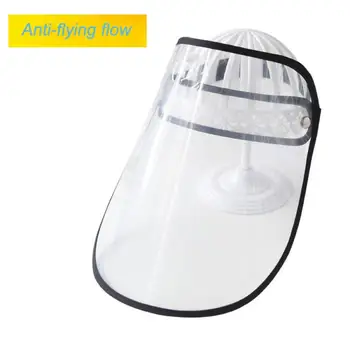 

Multi-function Protective Hat Anti Infection Protective Cap Eye Protection Anti-fog Windproof Hat Anti-saliva Face Cover Cap