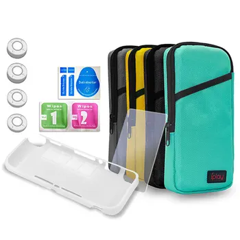 

Portable gaming bag for Nintendo Switch Lite Carry Case for Nintend Switch Mini Console Storage bags with soft Screen Protector