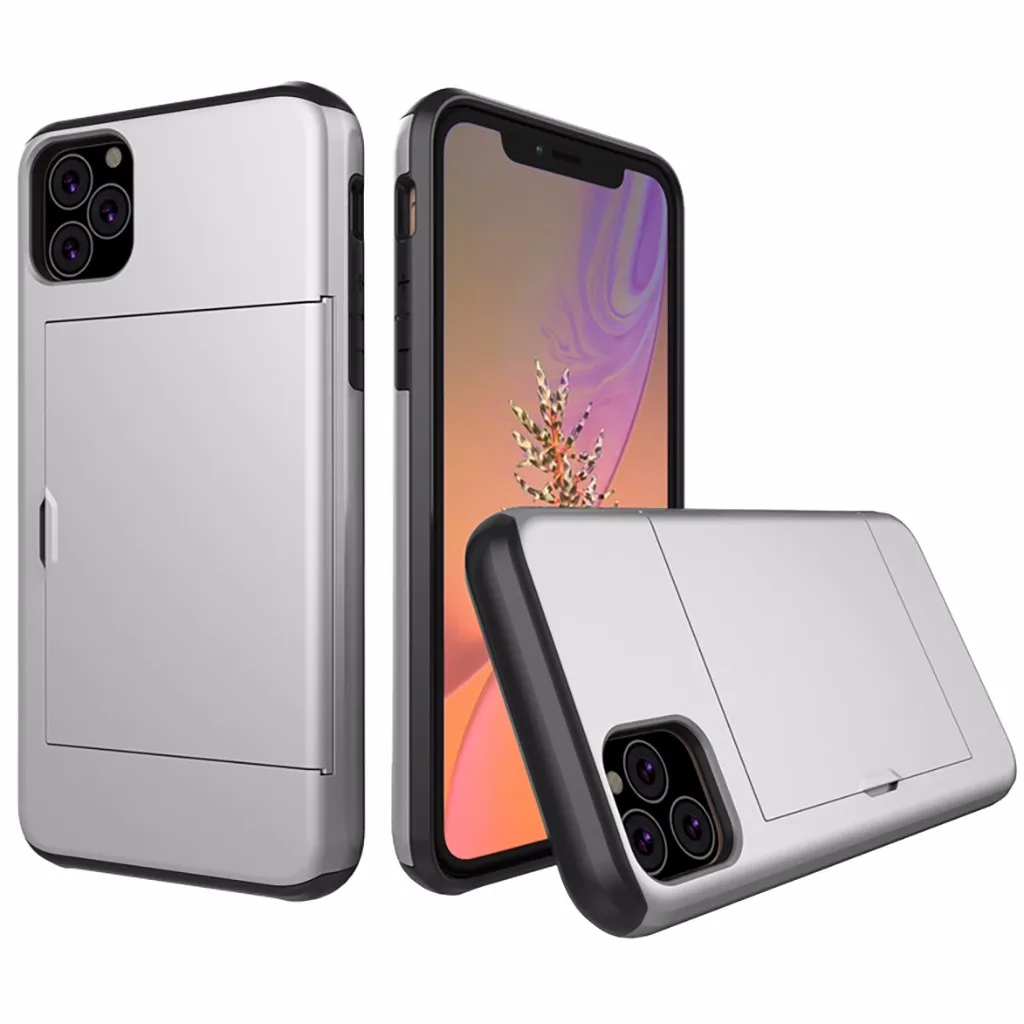 Чехол-Кошелек со слотом для карт для iPhone 11 чехол для iPhone 11 Pro 11 Pro Max кредитный держатель для карт чехол для телефона защитный чехол 19Sep