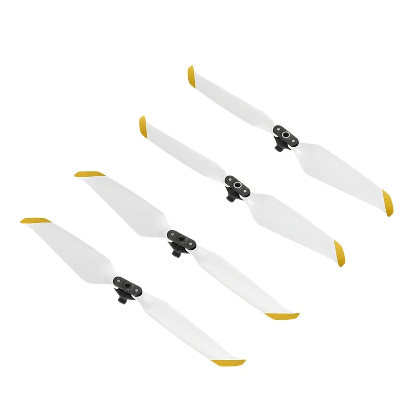4 шт. Mavic Air 2 пропеллеры 7238F низкий уровень шума Лопасти пропеллера реквизит для DJI
