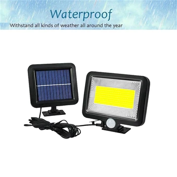 

Outdoor Lighting LED Flood Light PIR Motion Sensor Led Spotlight Flood Lamps IP65 Floodlight split mount 5M cable garden spotlig