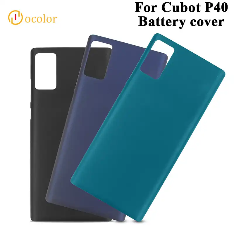 Ocolor для Cubot P40 крышка аккумулятора жесткая батарея защитная задняя замена