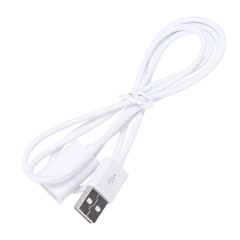 

1M-3ft 1M USB 2.0 A MALE to A FEMALE Extension Cable Cord Extender For PC Laptop White