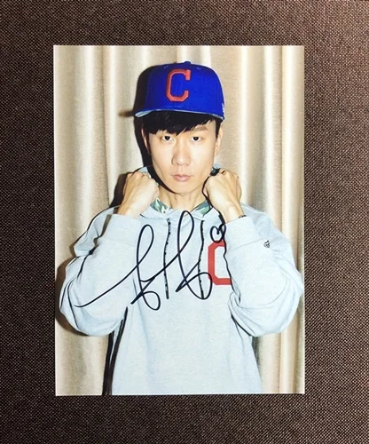 4 Ручная подписка JJ Lin фото с автографом автографы 5*7 89L - Цвет: 4