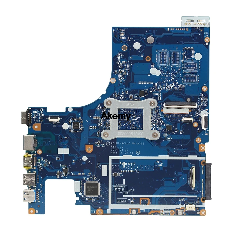 Совершенно aclu9/NM-aclu0 A311 материнская плата для ноутбука lenovo ноутбук с n2830 G50-30 cpu(тест Intel cpu