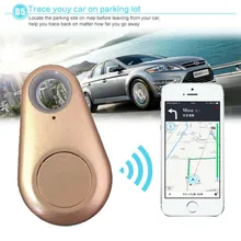 Портативный Bluetooth мини gps трекер анти-потеря сигнализации дистанционного поиска устройства Домашние животные Дети автомобиль бумажник ключ искатель трекер