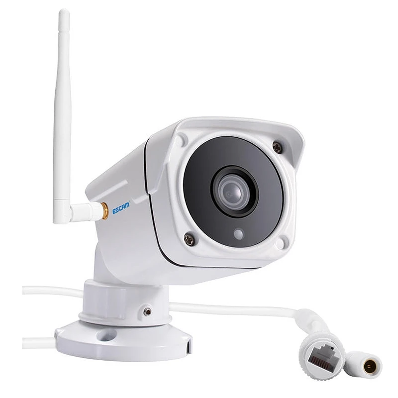 ESCAM PVR001 720P ONVIF водонепроницаемая IP66 HD P2P ip-камера видеонаблюдения
