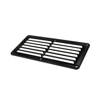 

Air intake grille 260x125x17mm, black 15205b
