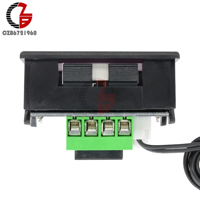 6 STK LED Digital Therostat: DC 12V - W1209 Heizen/Kühlen