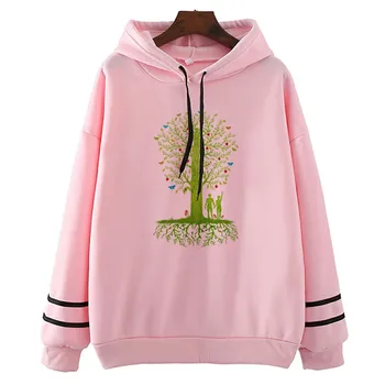 

Paradise Last Day New Autumn Fashion Women'S Long Sleeve Hoodies Hoodie Tops Hipster Camisas Mujer