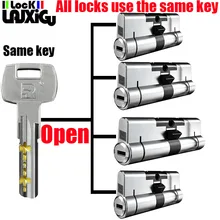 All locks use the same key, one key opens all locks Door lock Lock cylinder Door cylinder lock Entrance door lock Cylinder lock