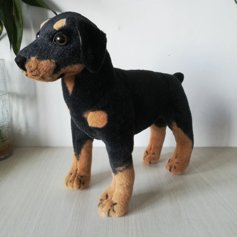 stuffed rottweiler