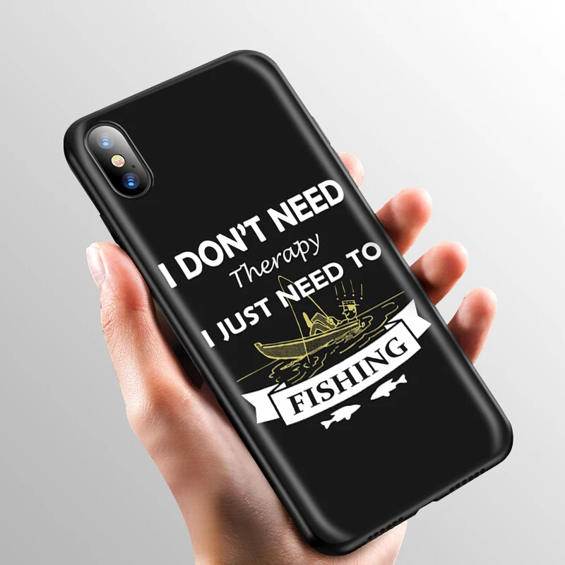 Мягкий силиконовый чехол YIMAOC Angling Go для iPhone 12 Mini 11 Pro XS Max XR X 8 7 6 6S Plus 5 5S SE|Бамперы| |