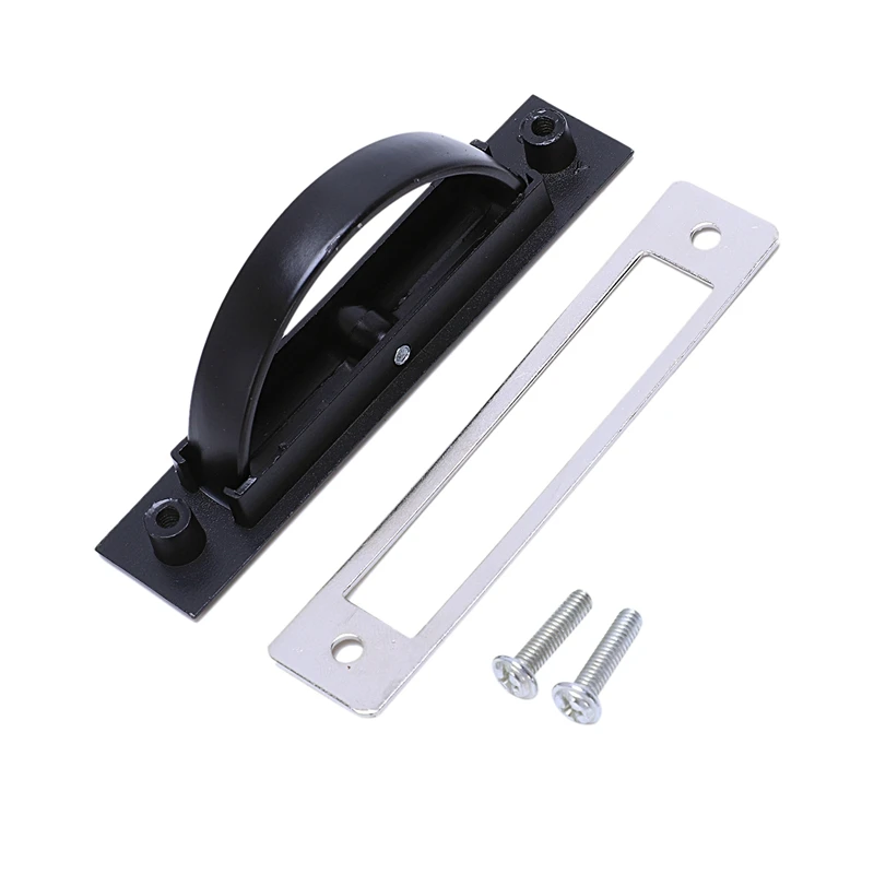 ABSS-2Pcs татами дверные ручки из цинкового сплава утопленные вровень Потяните покрытие напольный шкаф ручка яркий хром темная мебельная фурнитура