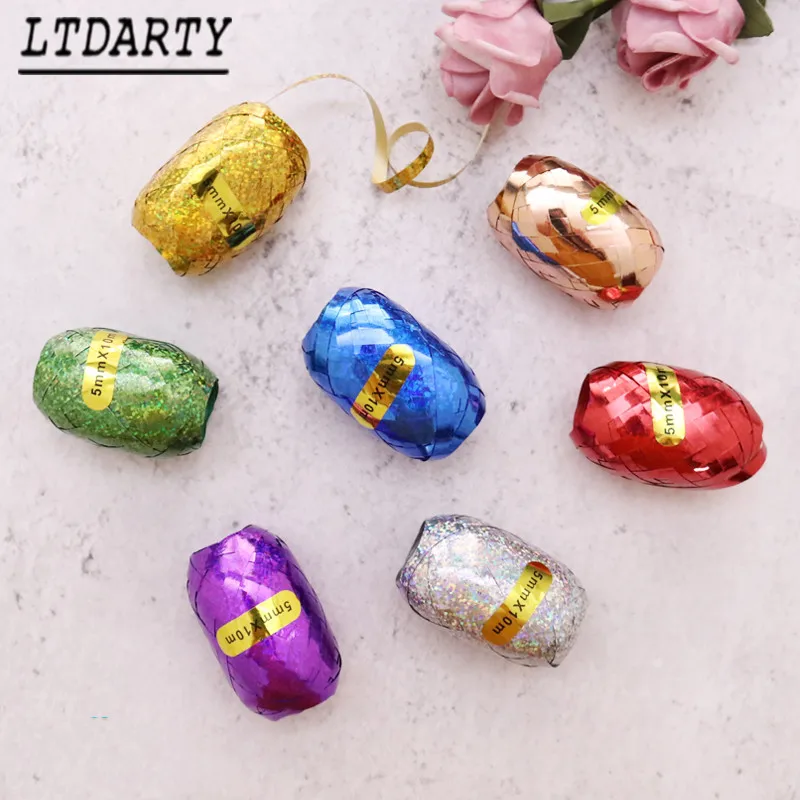 1 шт. цветная лента рулон обжимной для воздушных шаров вечерние праздничные Днем