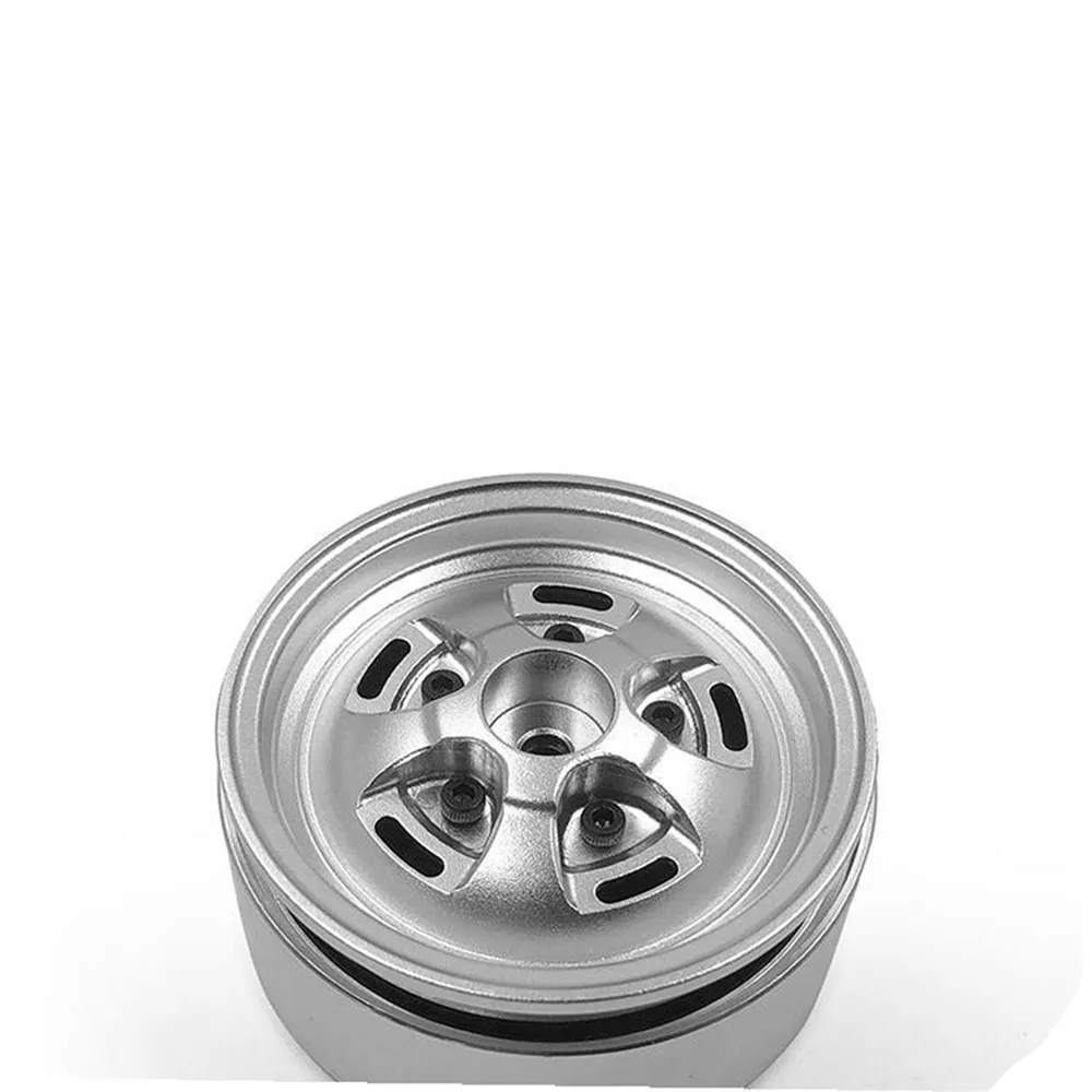 4 шт. 1," колеса диски ступицы колеса 1/10 классическое металлическое алюминиевое колесо, втулка для 1:10 Range Rover RC Гусеничный автозапчасти