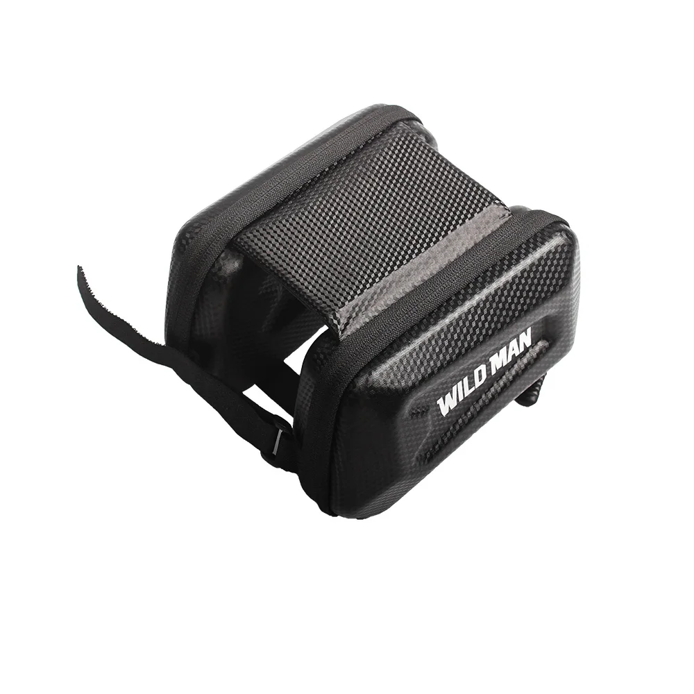 Flash Deal BIKEIN Cycling Waterproof Cover & Zipper Bag Suitable For All Types Of Bikes Bicycle Top Tube Package MTB Black Storage Bags 3