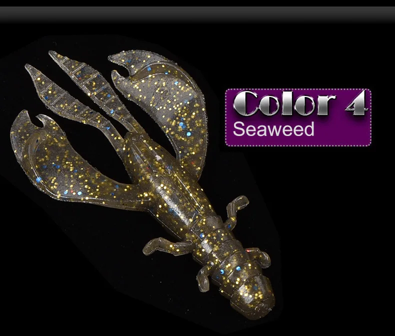 Оригинальные Oddfisher 5 шт./лот мягкие приманки креветки Swimbait рыболовные воблеры, силиконовые приманки запах легко блеснуть Карп Shad червь Бас Приманка