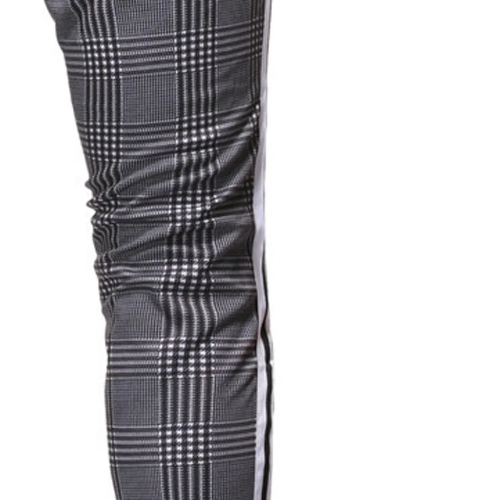 Pantalones hombre, уличная одежда, брюки-карго, мужские Длинные повседневные спортивные штаны, облегающие клетчатые брюки, штаны для бега, джоггеры, спортивные штаны