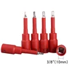 Insulated Electrical 1000V High Voltage Resistance 3/8 VDE Deep Socket H8-19mm  Length Hex Bit 4-10mm 2