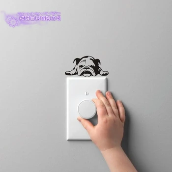 Billige Puppy Salon Hund Salon Aufkleber Pet Shop Wand Aufkleber Poster Vinyl Kunst Decals Parede Decor Wandbild Pet Klinik Wand Aufkleber