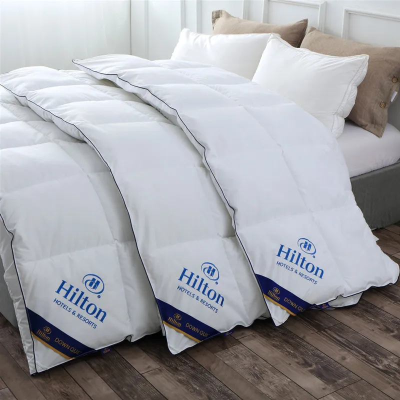 Hilton Hotel Down Quilt with Double Dummy Fabric Spring, Autumn and