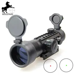 Gullfaxi Red Dot Sight 2X30 оптическое зрение тактика 2X Лупа быстрое отражение оружие прицел с Picatinny Rail Коллиматорный прицел