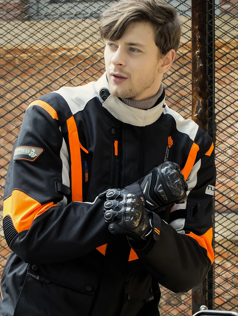 XUEYU мужские мотоциклетные перчатки кожа Guantes мотокросса Guantes мото любит внедорожные мотоциклетные полный палец Сенсорный экран перчатки