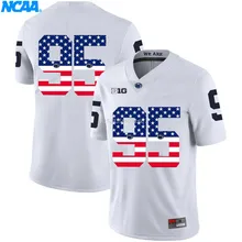 Новое поступление высокое качество майки Тайлер Дэвиса#95 колледж футболка ограниченной серии Майки S-XXXL