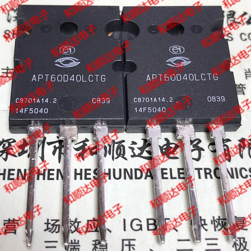 5 шт./лот APT60D40LCTG-264 400V 60A
