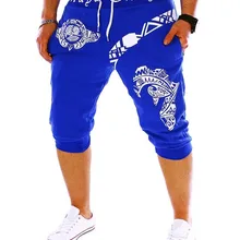 ZOGAA, мужские летние повседневные шорты от Harlan, модные дизайнерские шорты с принтом, мужские Удобные укороченные шорты для фитнеса, хлопковые спортивные шорты