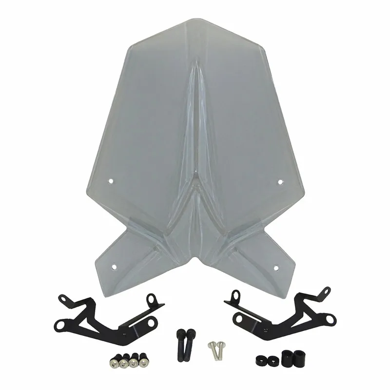 Лобовое стекло лобового стекла с монтажным кронштейном для KTM Duke125 Duke390 125 390 Duke