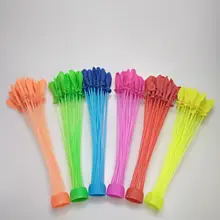 111 штуки, водные шары, наполнение волшебных воздушных шаров, детские водные войны, игровые принадлежности, Детская летняя уличная пляжная игрушка вечерние воздушные шары