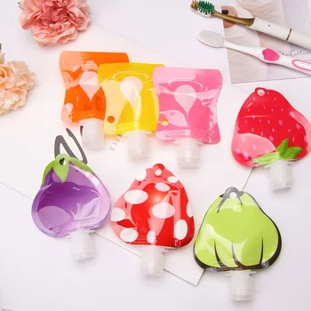 

1 Pcs Travel Folding Dispensing Bag Portable Cosmetic Shampoo Lotion Container Tube Squeeze Bag Travel Accessories Viajes