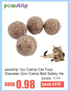 Pawstrip 12 шт./упак. кроличий мех кошка игрушка интерактивные накладные Мышь кошка игрушки со звуком грохот