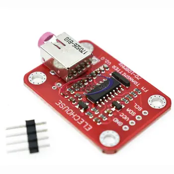 

I2C Interface FM Radio Transmitter Module V2.0 Digital Radio Transmitter Board for Arduino TTL MIC VCC SDA SCL 3V 5V