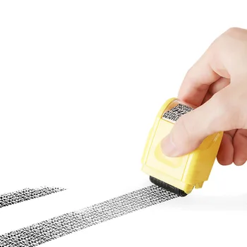 

Identity ID Guard Roller Privacy Information Security Protection Roller Stamp English Seal Codes
